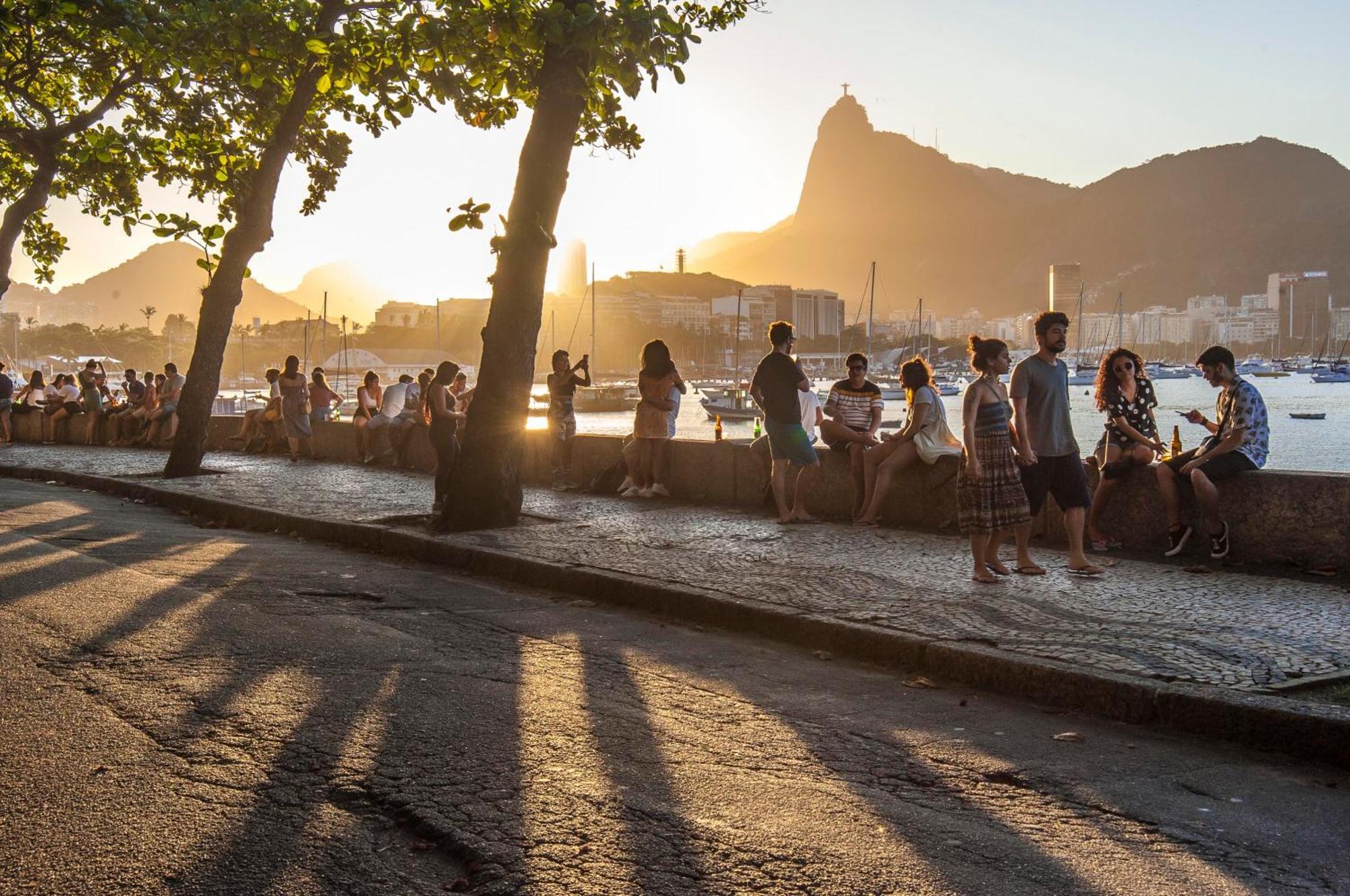 Studios Urca Na Rua Da Mureta Da Urca 里约热内卢 外观 照片